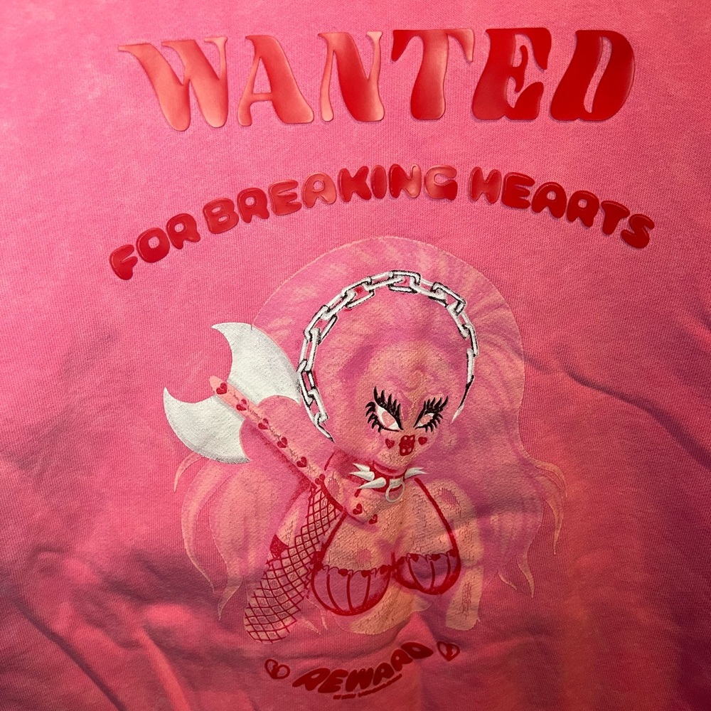 Voight by Valentina Heartbreaker hoodie in LARGE